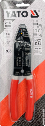6IN1 MULTIFUNCTIONAL PLIERS 215MM (YT-2293)