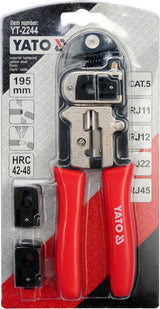 PLIERS FOR CONNECTORS 4P-6P-8P (YT-2244)