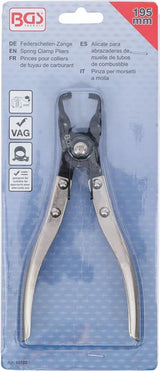SPRING CLAMP PLIERS | FOR FUEL LINES | 180 MM (66102)
