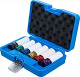 PROTECTIVE IMPACT SOCKET SET | 12.5 MM (1/2") DRIVE | 15 / 17 / 19 / 21 / 22 MM / MS17 | 6 PCS. (7307)