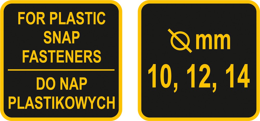 PLIERS FOR PLASTIC SNAPS (76710)