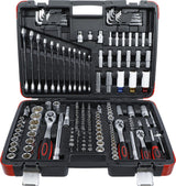 SOCKET SET | 6.3 MM (1/4") / 10 MM (3/8") / 12.5 MM (1/2") DRIVE | 176 PCS. (15217)
