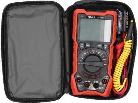 DIGITAL MULTIMETER TRUE RMS LCD 25000 (YT-730895)