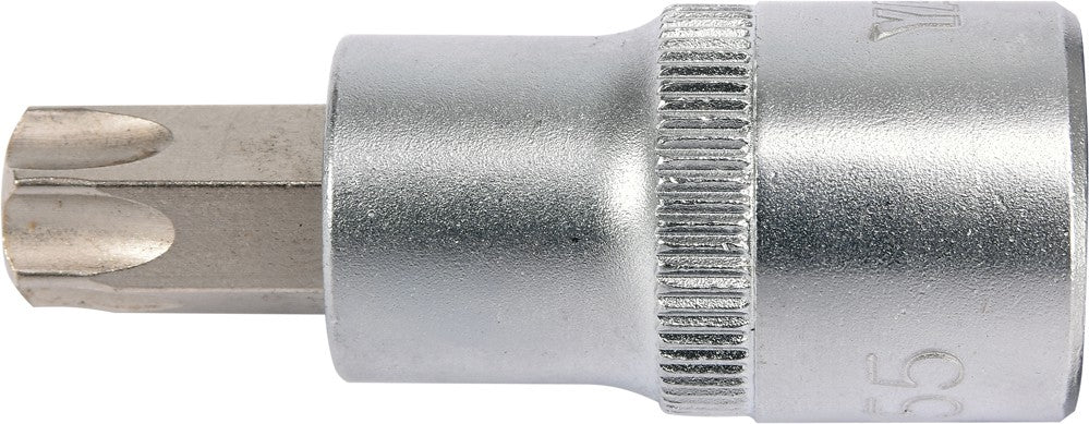 SOCKET BIT TORX 1/2" T55 L55MM (YT-04317)