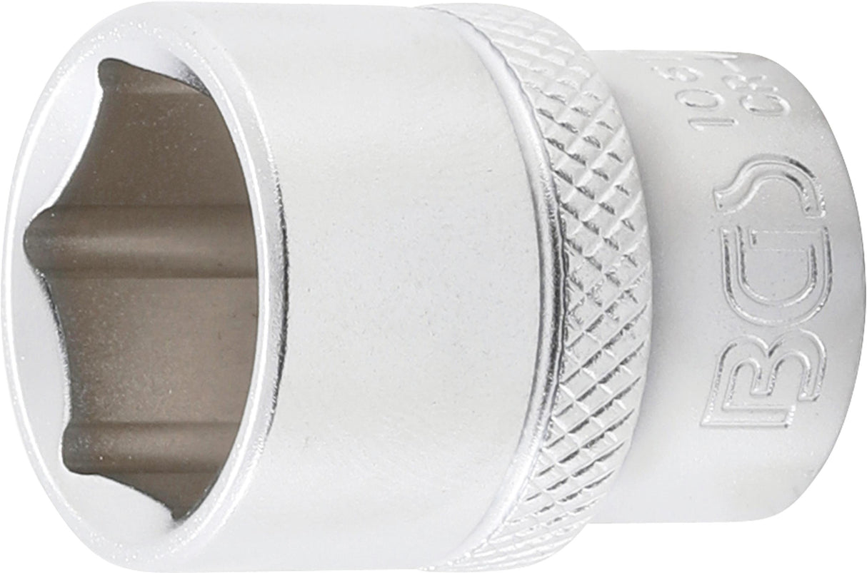 SOCKET, HEXAGON | 10 MM (3/8") DRIVE | 17 MM (10617)
