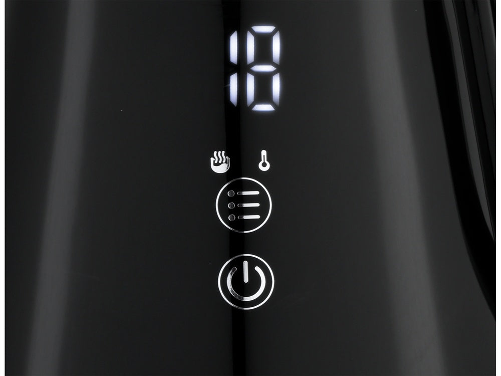 EL. KETTLE 1L, TEMP. CONTROL, BLACK (68216)