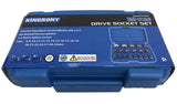 MULTIFUNCTIONAL SOCKET SET SPLINE | 12.5 MM (1/2") | 8-32 MM | 19 PCS. (KR121019)
