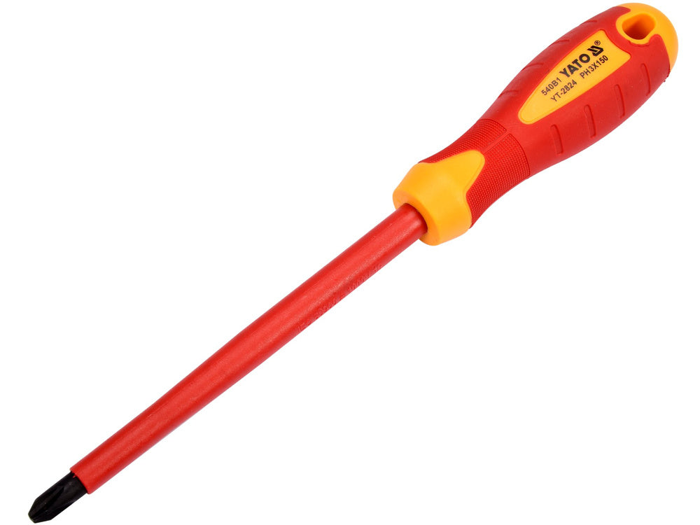 INSULATED SCREWDRIVER PH3X150MM (YT-2824)