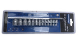 SOCKET SET | MULTIFUNCTIONAL | 6.3 MM (1/4") | 4-14 MM | 13 PCS. (KR144013)