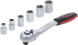 SOCKET SET | 10 MM (3/8") DRIVE | 8-19 MM | 7 PCS. (15112)