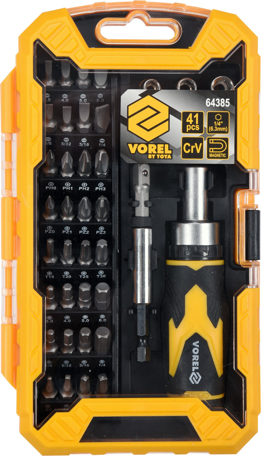 41PC MINI RATCHET SCREWDRIVER SET (64385)