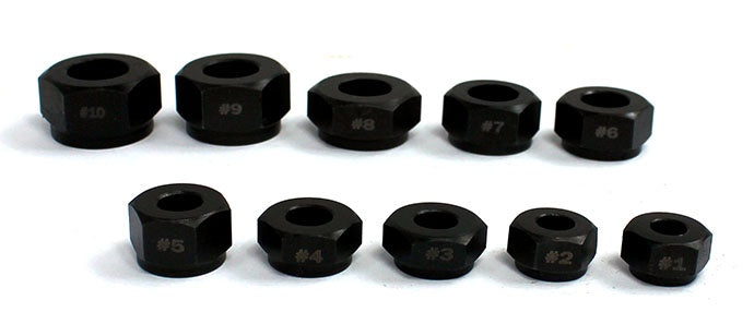 SOCKET SET FOR DAMAGED BOLTS | 9-19 MM | 10 PCS. (FT001003)