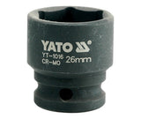 IMPACT SOCKET 1/2"X26MM (YT-1016)