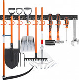 WALL-MOUNT TOOL HOLDERS (WITHOUT TOOLS) | 20 HOOKS | 4 PCS. X 40 CM | 160 CM (TH64)