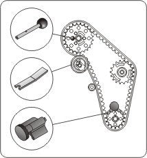 DIESEL ENGINE LOCKING/SETTING KIT (YT-0632)