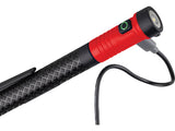 TELESCOPIC INSPECTION FLASHLIGHT WITH MAGNET 100LM (YT-085121)