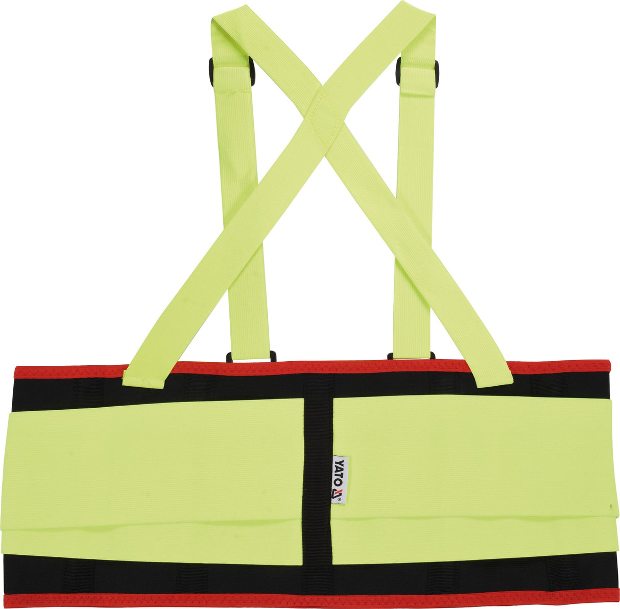 HIGH VISIBILITY BACK SUPPORT BELT,YELLOW (YT-742421)