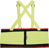 HIGH VISIBILITY BACK SUPPORT BELT,YELLOW (YT-74242)