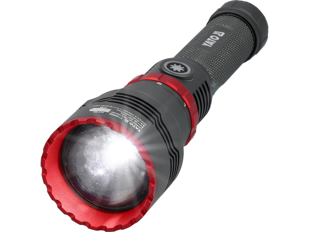 RECHARGEABLE FLASHLIGHT 10W 1000LM IPX7 (YT-085602)
