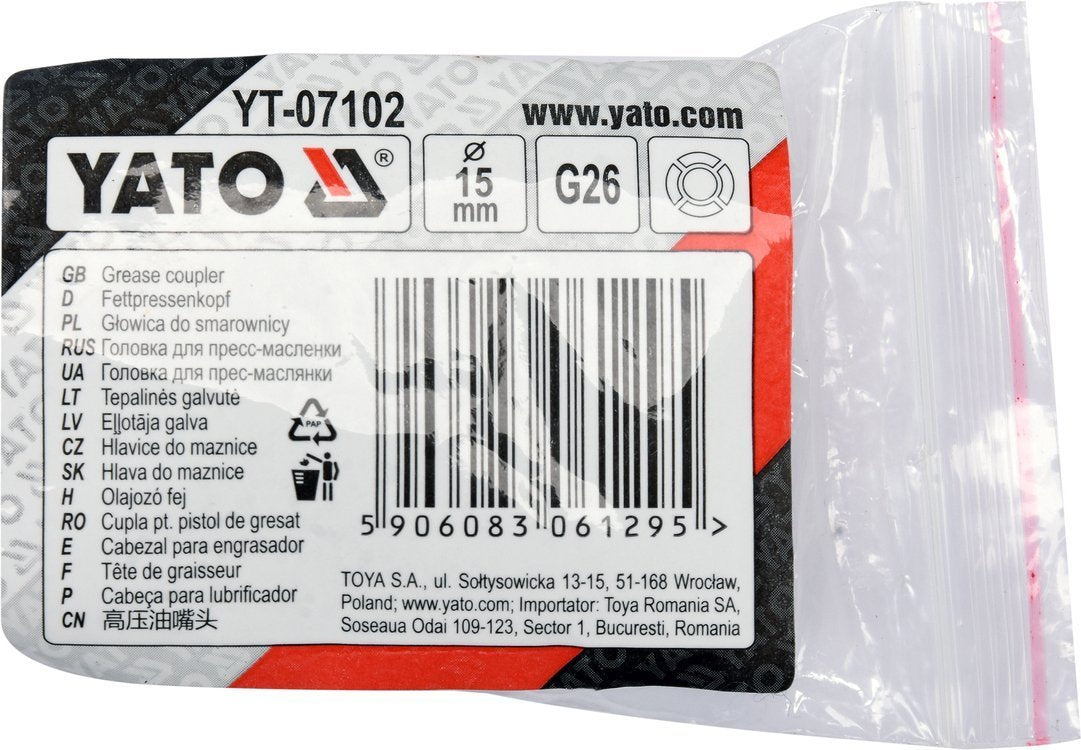 GREASE COUPLER (YT-07102)