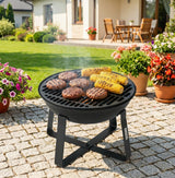 CAST IRON FIRE PIT, CAST IRON GRID 50CM (99719)