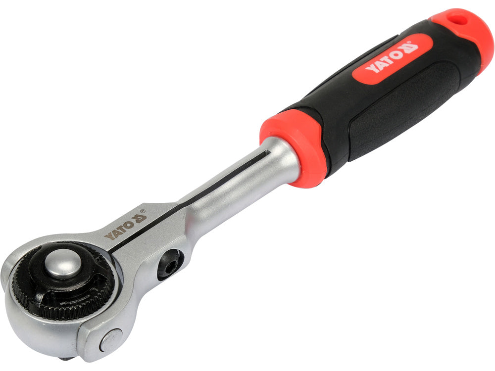 FLEXIBLE RATCHET HANDLE W.ROUND HEAD 3/8 (YT-07201)