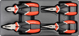 PVC TRAY WITH 4PCS PLIERS (YT-5534)