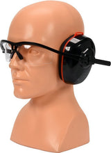 COMBINED EYE&EAR PROTECT. MUFFS TRANSP. (YT-74636)