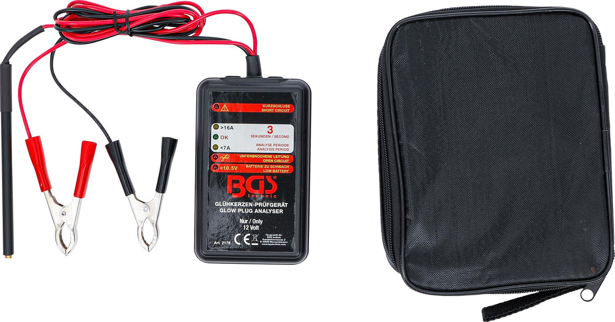 GLOW PLUG ANALYSER | 12 V (2178)