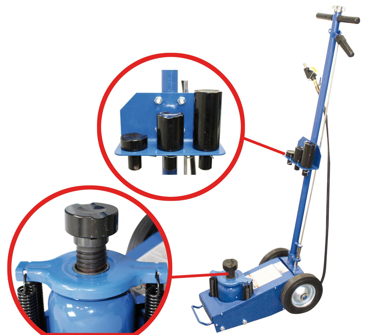 JACK | PNEUMATIC | MOBILE | 22 T (2888)
