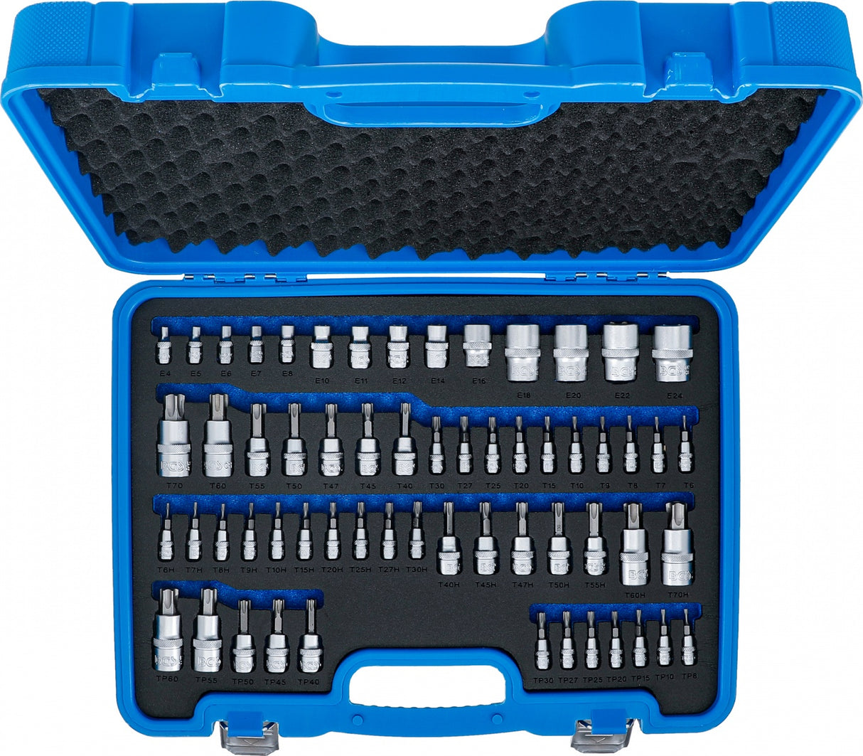 E-TYPE SOCKET AND TORX BIT SOCKET SET | 60 PCS (5135)