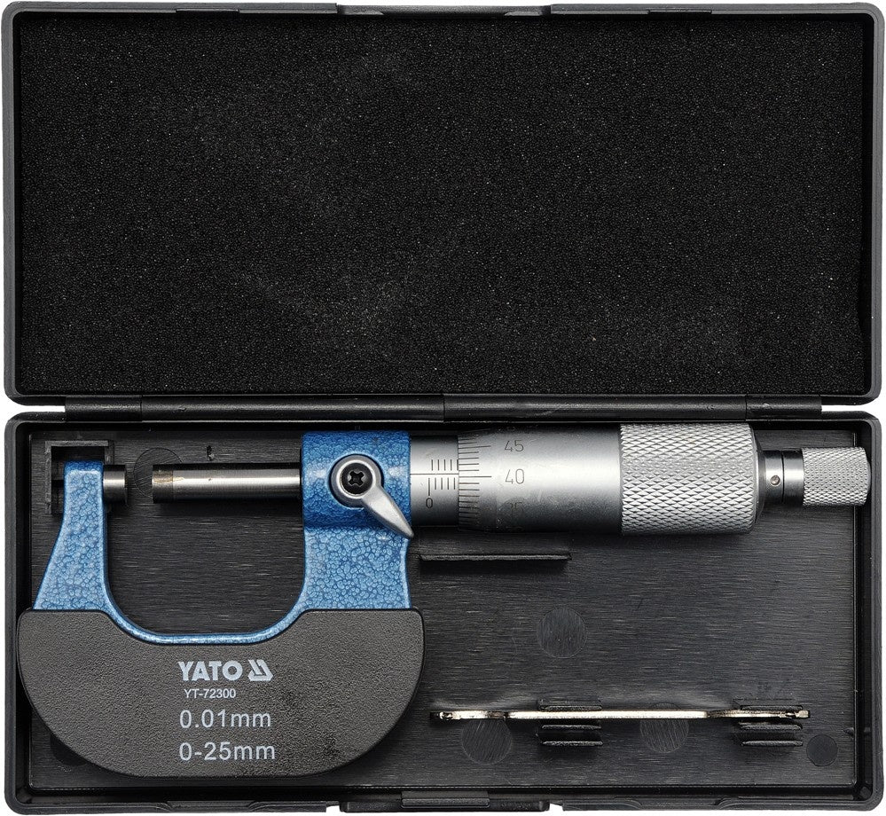MECHANICAL MICROMETER 0-25MM/0.01MM (YT-72300)