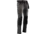 STRETCH JEANS TROUS. STEEL GREY S. S (YT-79060)