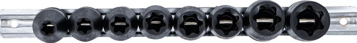 IMPACT SOCKET SET E-STAR | 12.5 MM (1/2") DRIVE | E10 - E24 MM | 8 PCS. (9779)