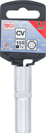 SOCKET, GEAR LOCK, DEEP | 10 MM (3/8") DRIVE | 11 MM (10351)