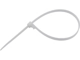 RELEASABLE CAB TIES 7,6X300MM 50PCS WHI (YT-70665)