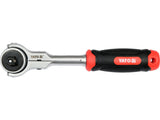 FLEXIBLE RATCHET HANDLE W.ROUND HEAD 3/8 (YT-07201)