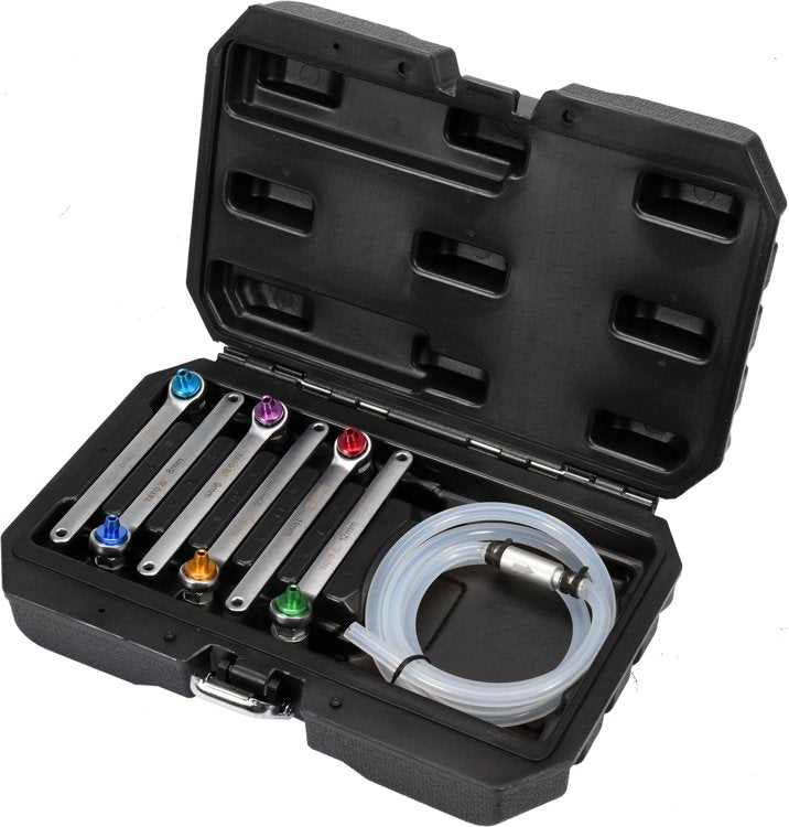 BRAKE BLEEDER WRENCH SET | 7 - 8 - 9 - 10 - 11 - 12 MM | 7 PCS. (YT-06834)