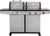 BBQ GRILL OTAKE 2IN1 GAS AND CHARCOAL S/S 8,2KW (YG-20030)