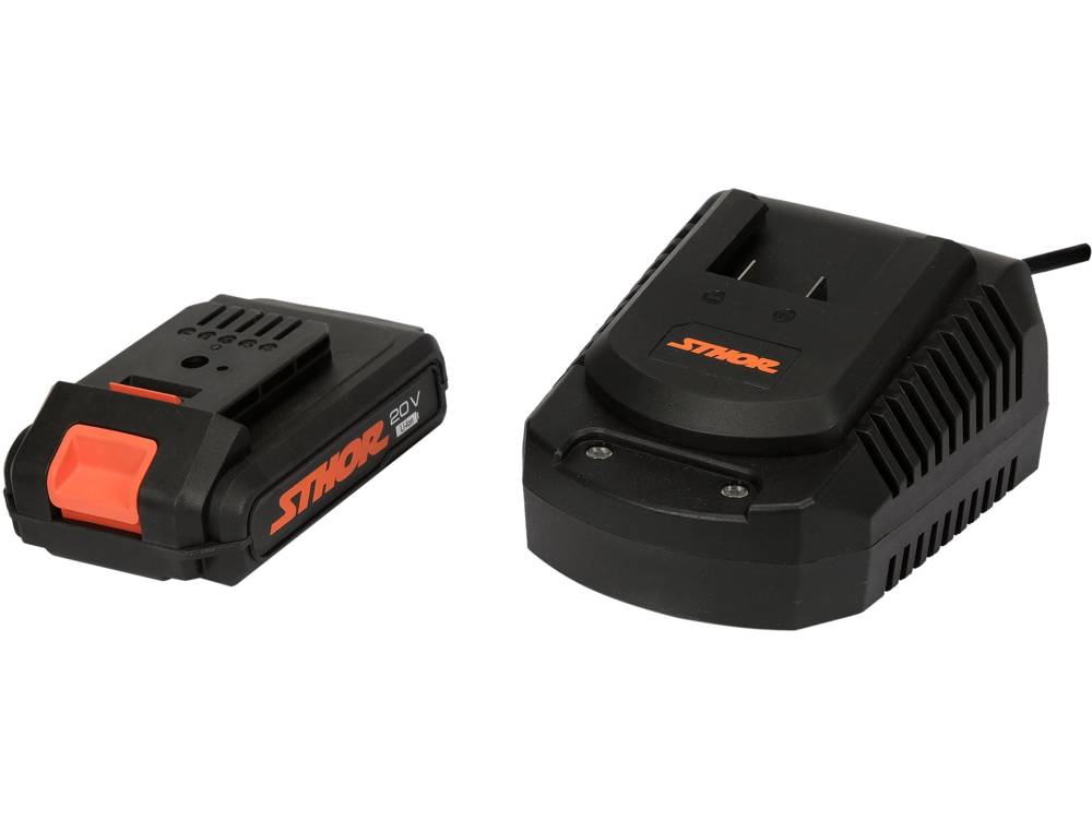 SET 20V ANGLE GRINDER + DRILL - 2AH (78097)