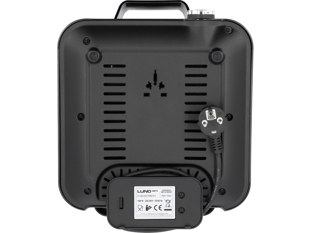 WAFFLE MAKER 1500W - 4 WAFFLES (68015)