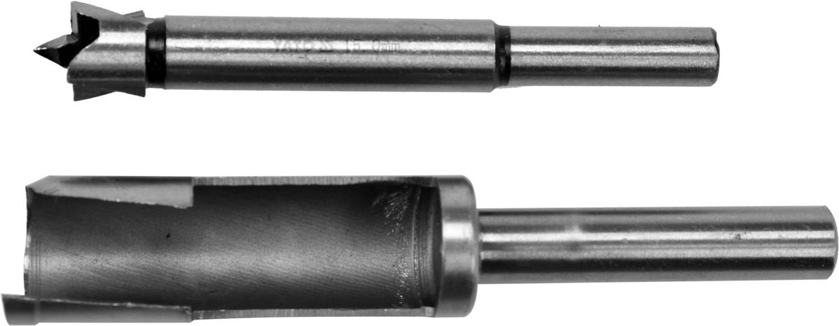 2PCS PLUG & FORSTNER CUTTER 15MM (YT-33830)