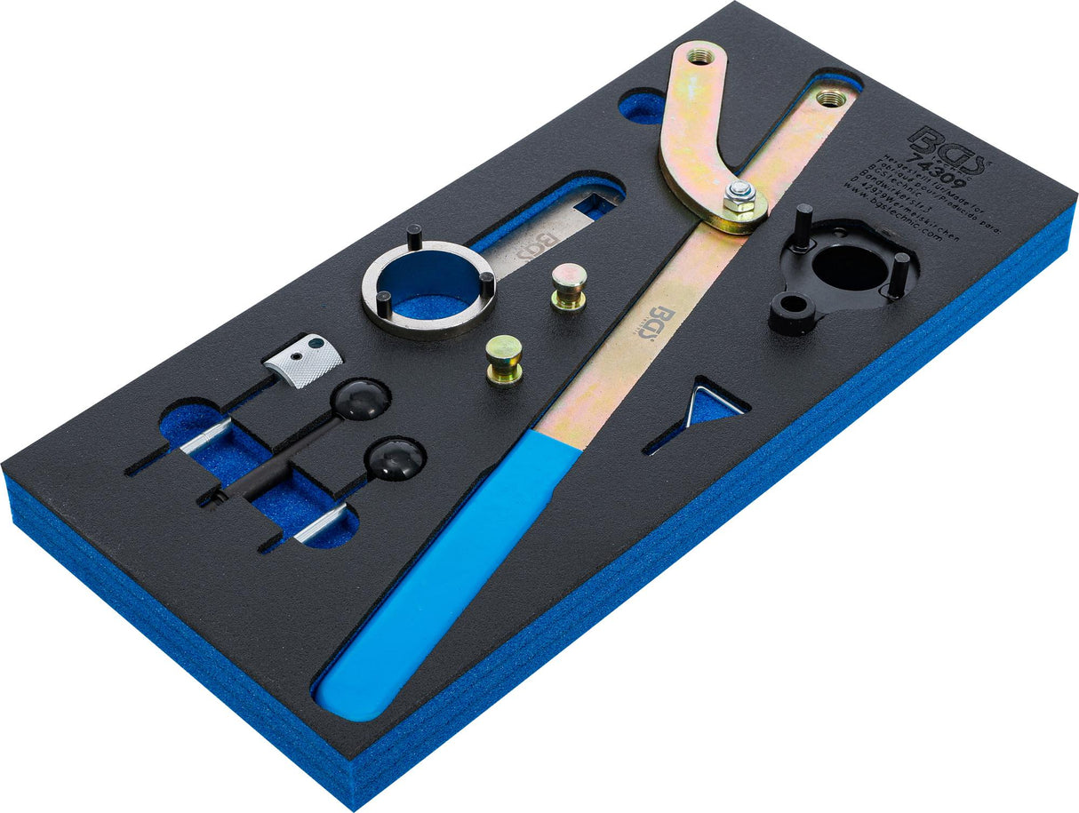 TOOL TRAY 1/3: ENGINE TIMING TOOL SET | FOR VAG 2.0 TDI COMMON RAIL (74309)