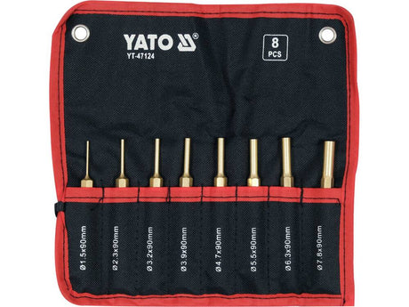 8 PCS PUNCH DRIVE PIN / BRASS (YT-47124)