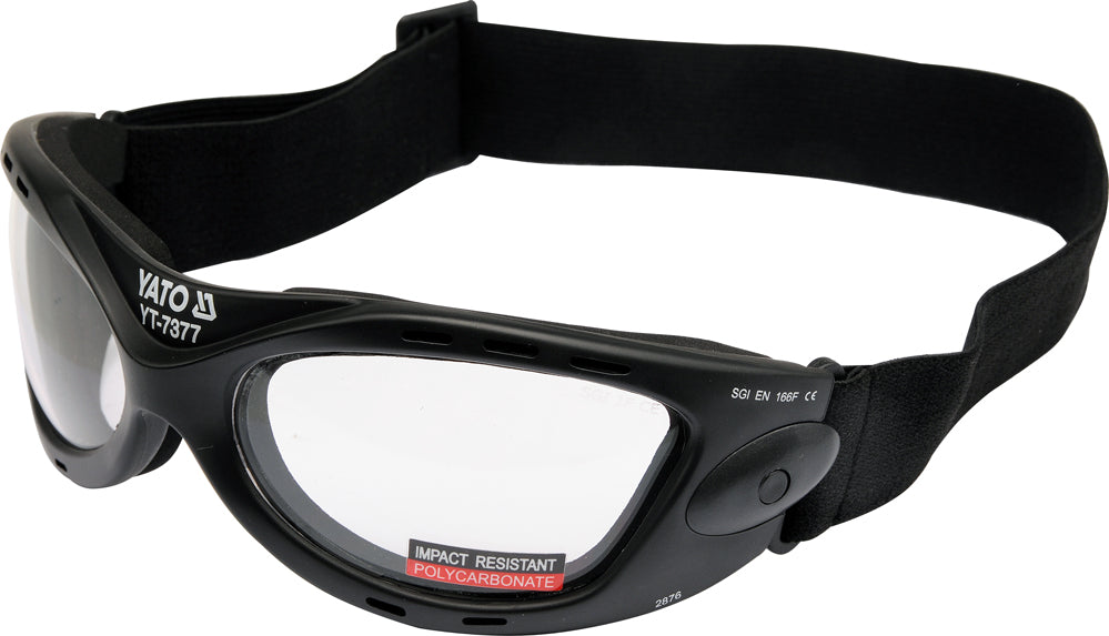 SAFETY GOGGLES CLEAR (YT-7377)