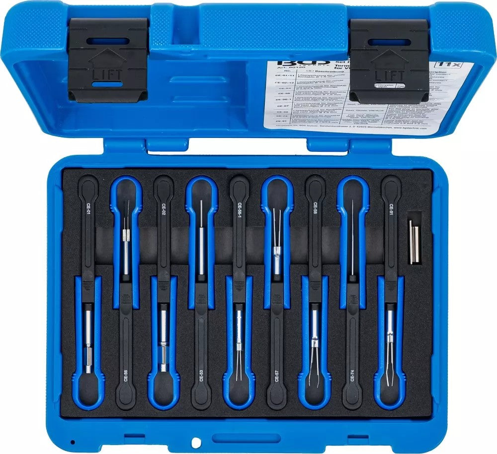 TERMINAL TOOL SET | FOR VAG, PORSCHE | 11 PCS. (60120)
