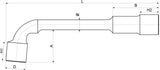 L TYPE SOCKET WRENCH 16MM (YT-1636)