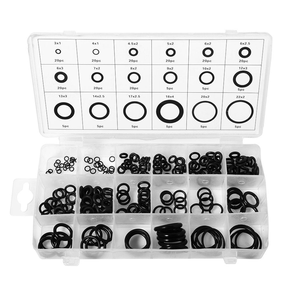 RUBBER WASHER / SEAL ASSORTMENT | Ø 3 - 22 MM | 225 PCS. (SK01111)