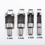 COUNTERSINK / PLUG DRILL BIT SET FOR WOOD | 6/10/13/16 MM | 4 PCS. (SK1629)