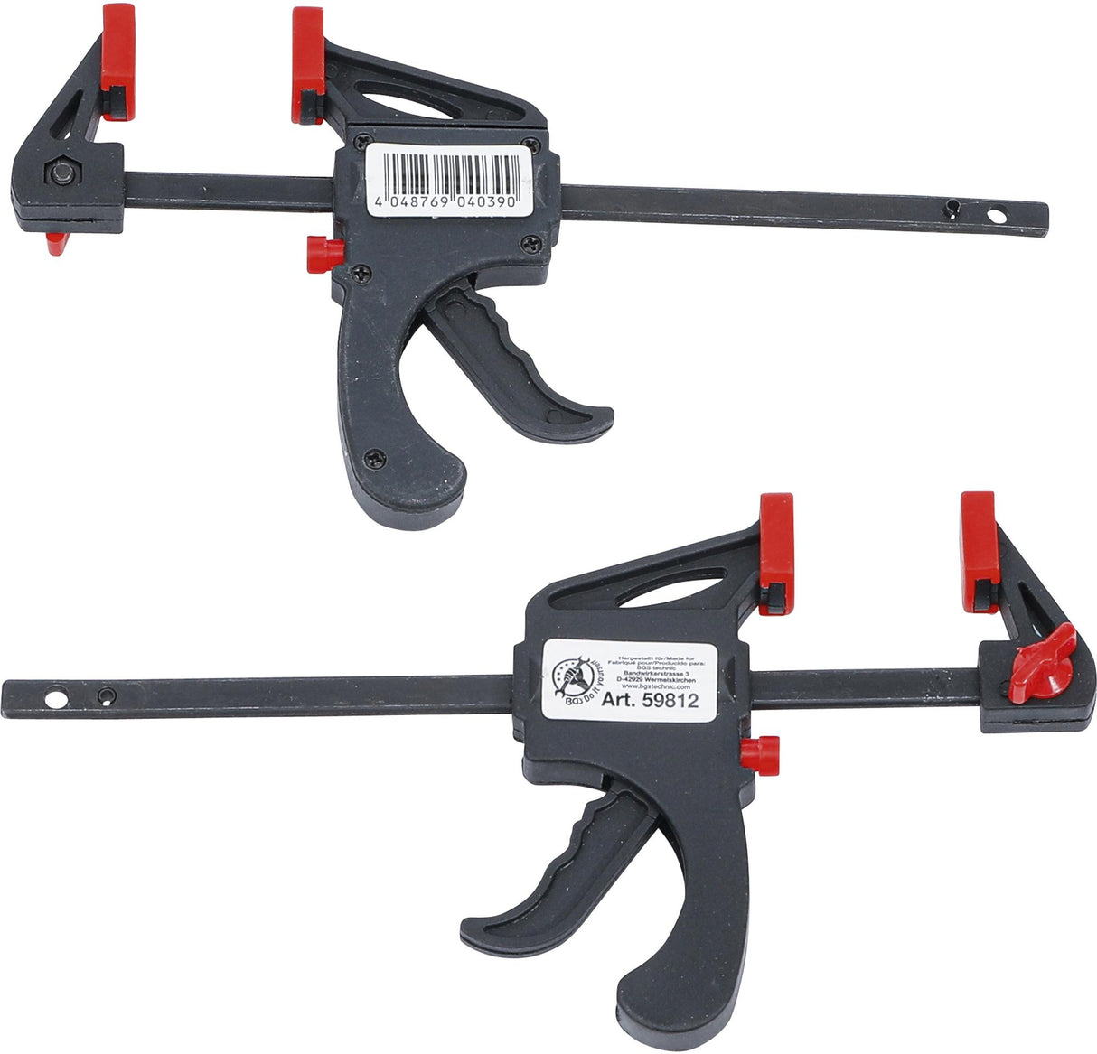 QUICK ACTION CLAMPING AND SPREADING CLAMP SET | 105 MM | 2 PCS. (59812)